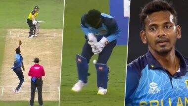 AUS vs SL, ICC T20 World Cup 2021: श्रीलंका ने बड़ा मौका छोड़ा, विकेटकीपर कुसल परेरा ने डेविड वार्नर को दिया जीवनदान (देखें वीडियो)