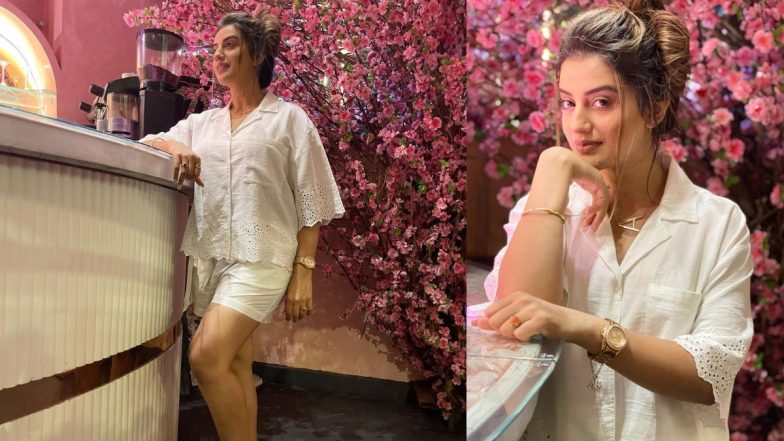 Akshara Singh Lovely Picture: मुंबई एयरपोर्ट पर स्पॉट हुई भोजपुरी इंडस्ट्री की स्टार अक्षरा सिंह, देखे प्यारी तस्वीर