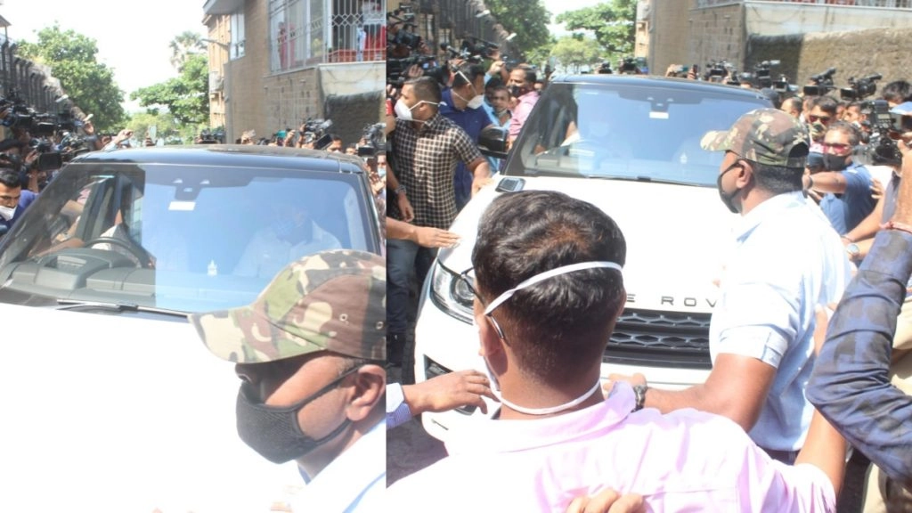 जेल से रिहा होकर घर पहुंचे आर्यन खान (लीड-1)