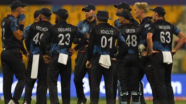 ICC T20 World Cup 2021: रुबेन ट्रंपलमैन  शानदार गेंदबाजी, नामीबिया ने स्कॉटलैंड को 109 रन पर रोका