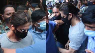 Aryan Khan Drug Case: शाहरुख खान ने मुंबई की जेल में बेटे आर्यन से की मुलाकात