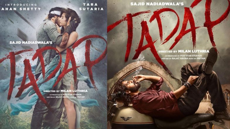 अहान शेट्टी, तारा सुतारिया-स्टारर 'तड़प' ने 2 दिन में 8.17 करोड़ रुपये कमाए