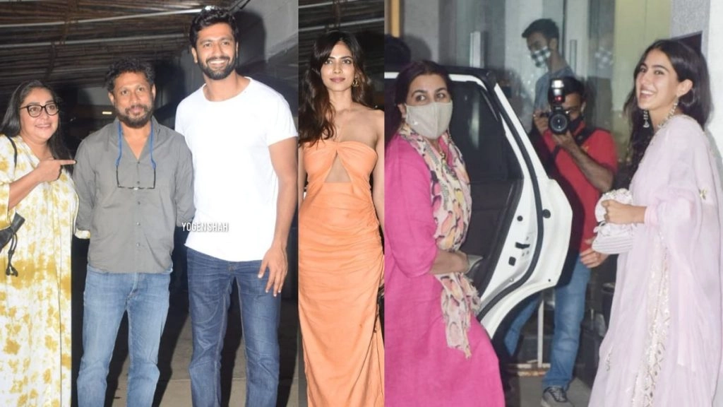 उधम सिंह की स्क्रीनिंग में लगा सितारों का मेला 