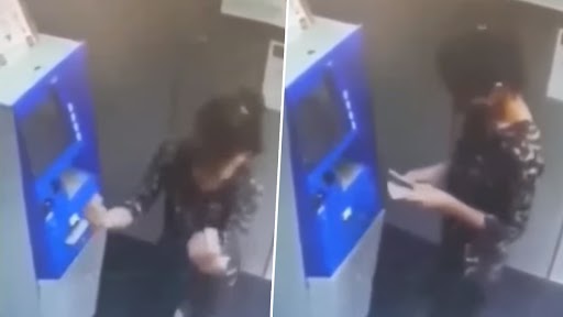 Viral Video: एटीएम से पैसे निकालते समय ख़ुशी से लड़की ने किया जबरदस्त डांस, देखें मजेदार वीडियो