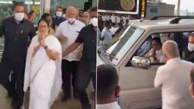 Goa Assembly Elections 2022: पश्चिम बंगाल की सीएम ममता बनर्जी पहुंची गोवा, राजनीतिक हस्तियों से करेंगी मुलाक़ात