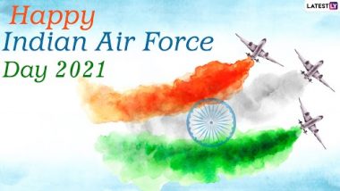 Indian Air Force Day 2021 Wishes: इंडियन एयरफ़ोर्स डे पर ये विशेज Greetings और HD Wallpapers के जरिए भेजकर दें बधाई