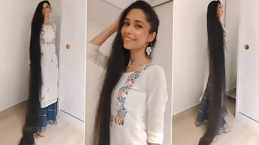 Video: ये हैं भारत की सबसे बड़े बालों वाली महिला, इनके बालों की लंबाई 9 फीट से अधिक, देखें वीडियो