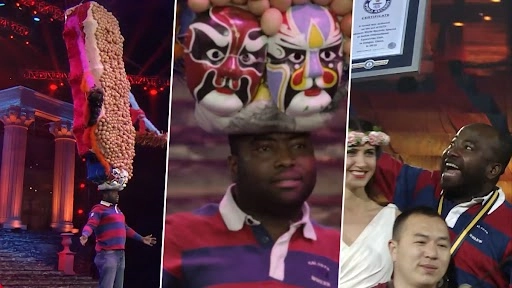 शख्स ने अपनी टोपी पर 735 अंडे संतुलित कर बनाया गिनीज वर्ल्ड रिकॉर्ड, देखें अद्भूत वीडियो