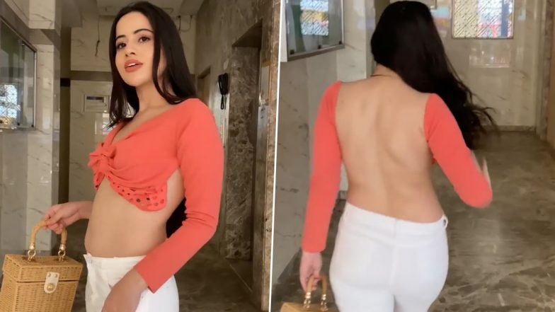 Urfi Javed Hot Video: उर्फी जावेद ने बैकलेस टॉप पहनकर बिखेरा ऐसा जलवा, अंदाज देखकर सिर पकड़ लेंगे आप