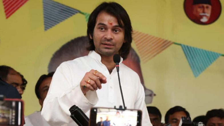 Bihar: राजद नेता तेज प्रताप यादव ने खोया आपा, कहा- नीतीश कुमार हत्या करके बैठे हैं..