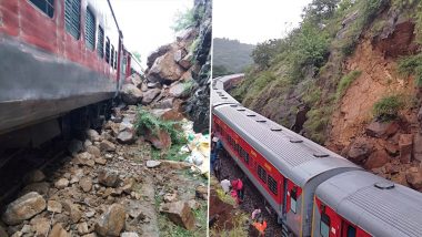 Kannur-Bengaluru Express पर पहाड़ी से गिरे पत्थर, 5 डिब्बे पटरी से उतरे, बाल-बाल बची हजारों यात्रियों की जान
