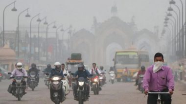 Lucknow Pollution: लखनऊ में प्रदूषण का स्तर बढ़ने से मार्निंग वॉक करने वाले परेशान