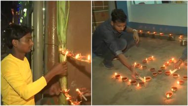 Diwali 2021: असम के गुवाहाटी में लोगों ने दिवाली का त्योहार मनाया- देखें तस्वीरें