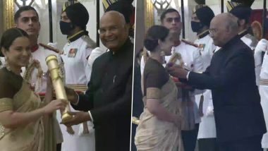 Padma Awards 2021: करण जौहर,एकता कपूर,कंगना रनौत, अदनान सामी सहित 61 को पदम श्री पुरस्कार प्रदान किया गया