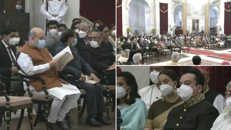 Padma Awards 2020: कंगना रनौत, अदनान सामी सहित कई बड़ी हस्तियां पहुंची समारोह का हिस्सा बनने