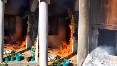 Uttarakhand: नैनीताल में कांग्रेस नेता सलमान खुर्शीद के घर पर आगजनी और पत्थरबाजी, फेसबुक पर शेयर की तस्वीरें