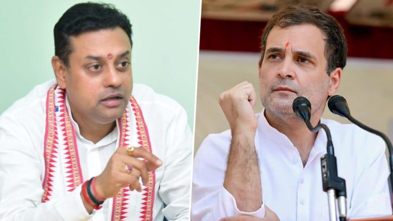 संबित पात्रा का बड़ा आरोप, कहा- राहुल गांधी चुनावी लाभ के लिए हिंदू धर्म पर हमले का प्रयोग कर रहे हैं