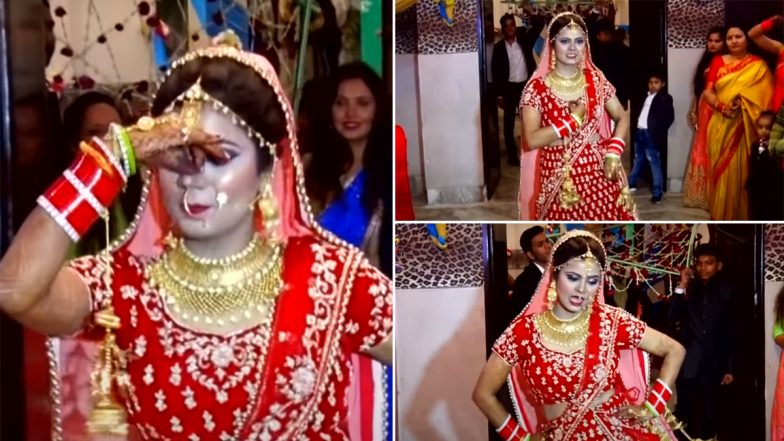 Bride Dance Viral Video: अपनी शादी में दुल्हन ने किया ‘मुझे साजन के घर जाना है’ गाने पर धमाकेदार डांस, वीडियो हुआ वायरल