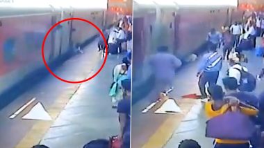 कल्याण स्टेशन पर चलती ट्रेन से गिरे यात्री के लिए मसीहा बना पॉइंटमैन, Viral Video में देखें कैसे बचाई शख्स की जान