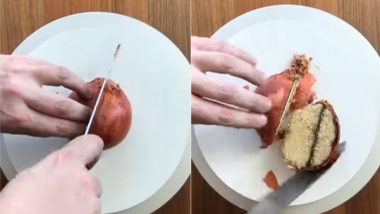 Viral Video: प्याज की तरह दिखने वाले इस केक को देखकर आप भी खा जाएंगे धोखा, देखें वायरल वीडियो