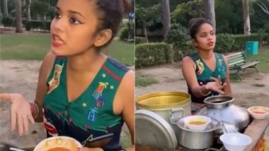 कचौरी खाते समय प्याज नहीं मिलने पर भड़की लड़की, रेहड़ी पर ऐसे उतारा गुस्सा (Watch Viral Video)