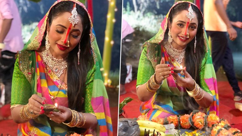 Rani Chatterjee Chhath Look: भोजपुरी स्टार रानी चटर्जी ने खास अंदाज में दी छठ की शुभकानाएं