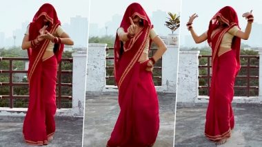 Desi Bhabhi Dance Video: देसी भाभी ने हरयाणवी गाना 'Husband Bawla' पर किया जबरदस्त डांस, वीडियो देख बन जाएंगे फैन