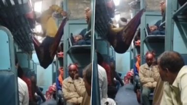Jugaad Video: शख्स ने भरी ट्रेन में सोने के लिए जुगाड़ से ऐसे लगाया बिस्तर, वीडियो देख बन जाएंगे फैन