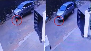 Viral Video: हैदराबाद में पिता ने गलती से बच्चे पर चढ़ा दी कार, मौके पर हुई मौत, देखें भयावह वीडियो