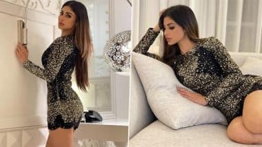 Mouni Roy Sexy Photos: मौनी रॉय ने अपनी हॉट बॉडी को शॉर्ट शिमरी ड्रेस में किया फ्लॉन्ट, फोटोज ने लगाई इंटरनेट पर आग