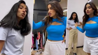 Janhvi Kapoor Viral Video: जान्हवी कपूर ने पूजा मिश्रा-शोनाली नागरानी की बिग बॉस कैटफाइट की उतारी नक़ल, इंटरनेट पर वायरल हुआ वीडियो