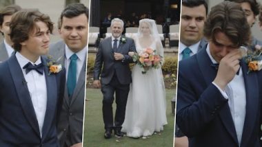 Viral Video: शादी के दिन अपनी दुल्हन को देखकर फूटकर रोया दुल्हन, ब्राइड भी हुई इमोशनल, देखें वीडियो