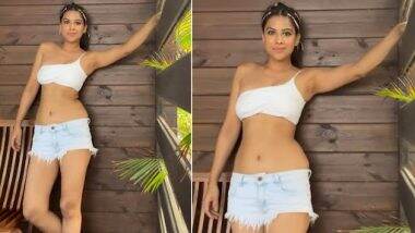Nia Sharma Hot Video: निया शर्मा ने डेनिम शॉर्ट्स और व्हाईट टॉप में शेयर किया हॉट वीडियो, देखें दिलकश अदाएं