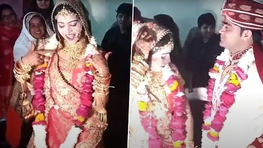 Dulhan Viral Dance: अपनी शादी के दिन दुल्हन ने कमर मटकाकर किया जबरदस्त डांस, दूल्हा हुआ शर्म से पानी- पानी, देखें वीडियो