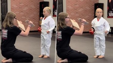 Viral Video: मार्शल आर्ट बोर्ड तोड़ने के बाद लड़की ने दी हैरान करने वाली प्रतिक्रिया, वायरल वीडियो ने जीता लोगों का दिल