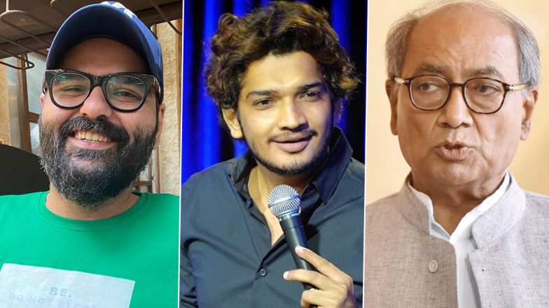 कॉमेडियन कुणाल कामरा और मुनव्वर फारूकी से अपना मजाक उड़वाना चाहते है दिग्विजय सिंह, ट्वीट कर कहा- बस तारीख व समय बता दो