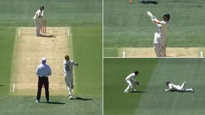 AUS vs ENG 2nd Test: इंग्लैंड के जोस बटलर ने पकड़ा हैरतअंगेज कैच, देखकर आपके भी उड़ जाएंगे होश (देखें वीडियो)