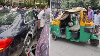 Karnataka Road Accident: बेंगलुरु में तेज रफ्तार मर्सिडीज बेंज ने कई वाहनों में मारी टक्कर, एक की मौत, छह अन्य घायल