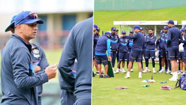 Ind Vs SA Test Series 2021-22: दक्षिण अफ्रीका में भारतीय टीम का पहला पूर्ण अभ्यास, राहुल द्रविड़ ने टीम को दिए कोचिंग ये खास टिप्स