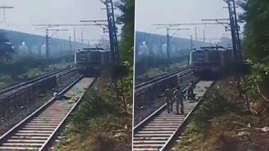 मोटरमैन की सूझबूझ से बची व्यक्ति की जान, इमरजेंसी ब्रेक लगाकार बचाई ट्रैक पर लेटे शख्स की जिंदगी