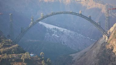 Chenab bridge: कुछ ऐसा नजर आएगा पहाड़ों को चीरता हुआ दुनिया का सबसे बड़ा रेल ब्रिज (देखें तस्वीर)