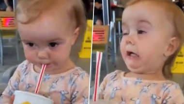 छोटी बच्ची ने पहली बार चखा कोल्ड्रिंग का स्वाद, रिएक्शन आज इंटरनेट पर मचा देगा गदर (Watch Viral Video)