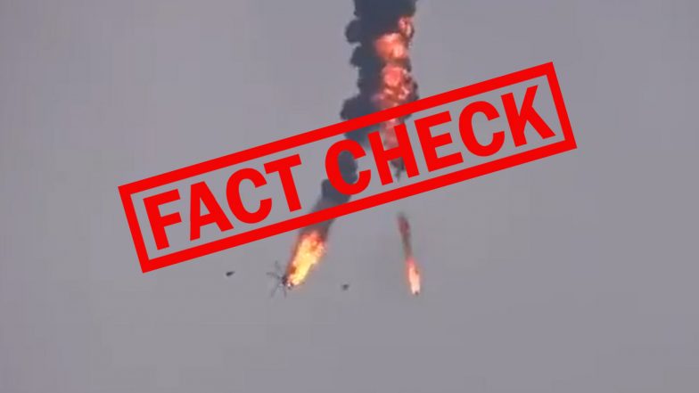 Fact Check: CDS बिपिन रावत के हेलिकॉप्टर का नहीं है ये वायरल वीडियो, यहां जानें सच