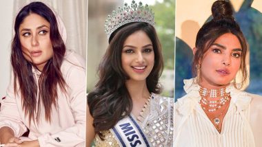 Miss Universe 2021 का खिताब जीतने पर Harnaaz Sandhu को Kareena Kapoor, Priyanka Chopra ने दी बधाई
