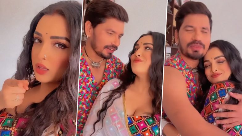 निरहुआ के भाई Pravesh Lal के साथ रोमांटिक होती दिखी भोजपुरी एक्ट्रेस Aamrapali Dubey, Video हुआ Viral