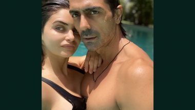 गर्लफ्रेंड Gabriella Demetriades संग वेकेशन मनाते दिखे Arjun Rampal, स्विमिंग पूल से Hot Photo हुई Viral