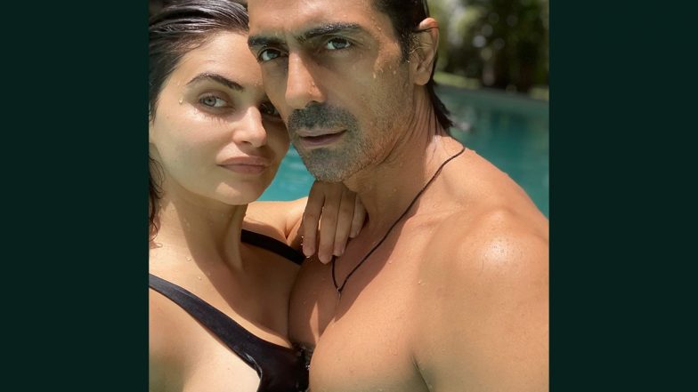 गर्लफ्रेंड Gabriella Demetriades संग वेकेशन मनाते दिखे Arjun Rampal, स्विमिंग पूल से Hot Photo हुई Viral