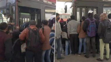 दिल्ली: 50 फीसदी क्षमता के साथ चल रहे हैं सार्वजनिक परिवहन, यात्रियों को करना पड़ रहा है घंटो इंतजार