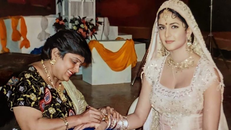 Katrina Kaif के हाथों में आज Vicky Kaushal के नाम की मेहंदी रचाएंगी सेलेब्रिटी मेहंदी आर्टिस्ट वीणा नागदा, देखें Photo