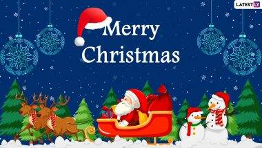 Christmas 2021 Quotes: दुनिया भर में आज क्रिसमस की धूम, इन Wishes, Images, WhatsApp Messages, Greetings को भेजकर दें अपनों को बधाई